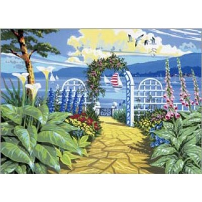Peinture par Numéros Royal & Langnickel (30x45cm) - Jardin